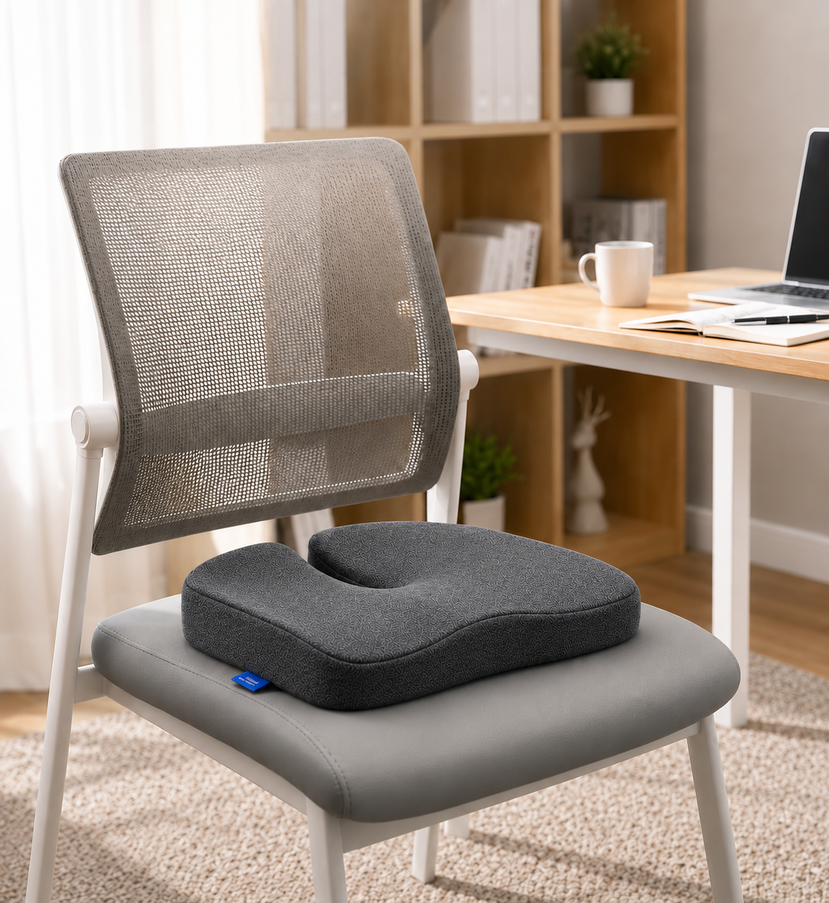 Coussin d’assise ergonomique pour coccyx – Forme classique